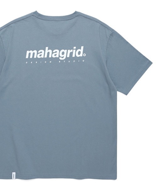 MAHAGRID(マハグリッド)の「『mahagrid/マハグリッド』ORIGIN LOGO TEE/オリジンロゴ 半袖Tシャツ(Tシャツ/カットソー・レディース・ネイビー/ブラック/ブルー/ベージュ/ホワイト/グリーン/ライトブルー/チャコールグレー・L/S/M/XL)」の6枚目の写真