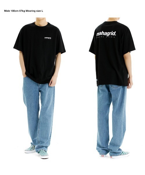 mahagrid/マハグリッド』ORIGIN LOGO TEE/オリジンロゴ 半袖T
