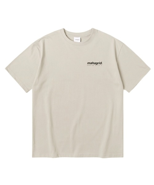 MAHAGRID(マハグリッド)の「『mahagrid/マハグリッド』ORIGIN LOGO TEE/オリジンロゴ 半袖Tシャツ(Tシャツ/カットソー・レディース・ネイビー/ブラック/ブルー/ベージュ/ホワイト/グリーン/ライトブルー/チャコールグレー・L/S/M/XL)」の16枚目の写真