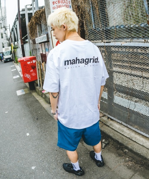 MAHAGRID(マハグリッド)の「『mahagrid/マハグリッド』ORIGIN LOGO TEE/オリジンロゴ 半袖Tシャツ(Tシャツ/カットソー・レディース・ネイビー/ブラック/ブルー/ベージュ/ホワイト/グリーン/ライトブルー/チャコールグレー・L/S/M/XL)」の22枚目の写真