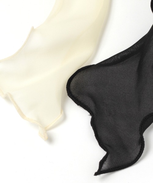 repipi armario(レピピ アルマリオ)の「シフォンリボンヘアゴム(ヘアゴム・キッズ・パープル/ホワイト/ブラック/サックスブルー/ホワイト系その他/ブラウン・FREE)」の9枚目の写真