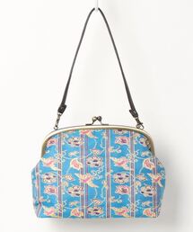 【カヤ】-KIREHON- 裂本 ハンドル付きがま口バッグ