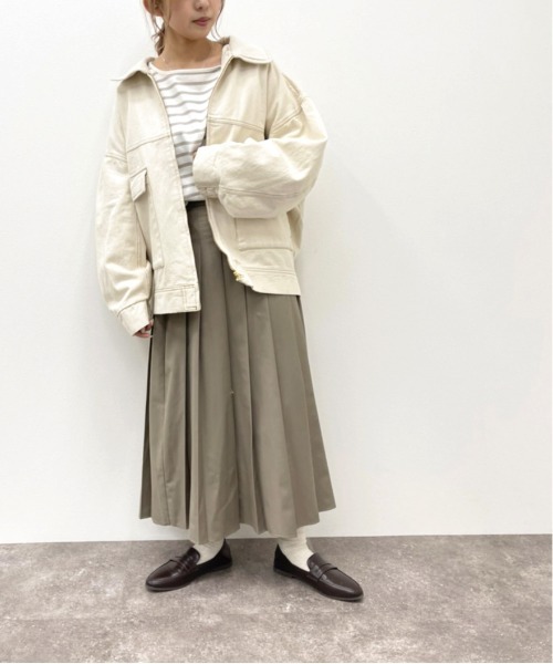 apres jour mignon（アプレジュールミニョン）の「アソートポケットブルゾン【ZOZOTOWN限定アイテム】（ブルゾン・レディース・オフホワイト/その他/カーキ/ブラック/グレー系その他・X-LARGE/フリー）」の15枚目の写真