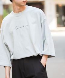 SENSE OF PLACE by URBAN RESEARCH | シシュウエクストラルーズTシャツ(5分袖)(Tシャツ/カットソー)
