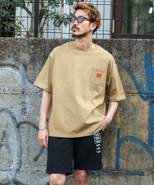 【送料無料】RVCA メンズ CHAINMAIL POCKET ST Ｔシャツ ルーカ RVCA 2023春夏 CHAINMAIL POCKET SS メンズ Tシャツ 半袖