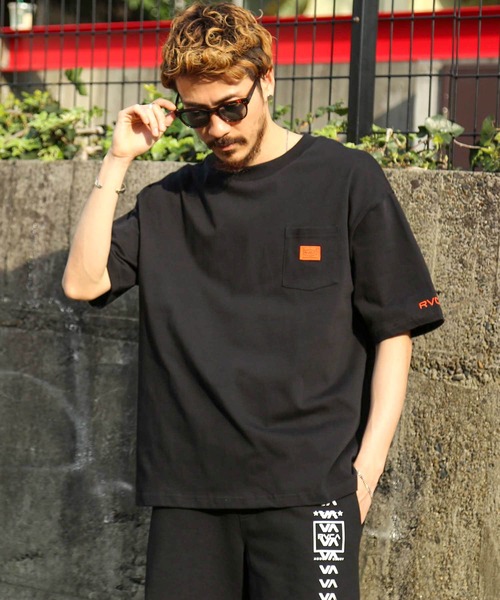 【送料無料】RVCA メンズ CHAINMAIL POCKET ST Ｔシャツ ルーカ RVCA 2023春夏 CHAINMAIL POCKET SS メンズ Tシャツ 半袖