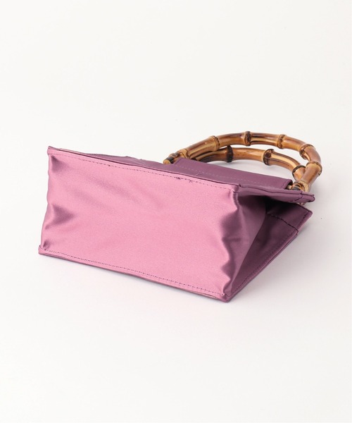 La TOTALITE(ラトータリテ)の「【HAI/ハイ】bamboo バッグ(ハンドバッグ・レディース・ブラウン/グリーン・FREE)」の5枚目の写真