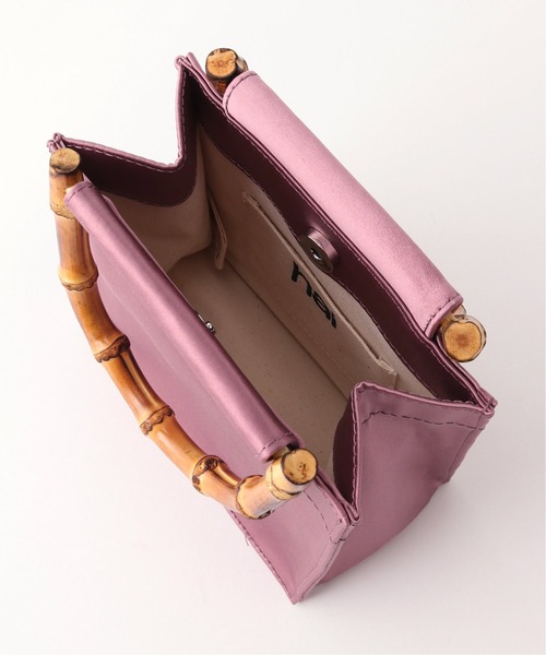 La TOTALITE(ラトータリテ)の「【HAI/ハイ】bamboo バッグ(ハンドバッグ・レディース・ブラウン/グリーン・FREE)」の6枚目の写真