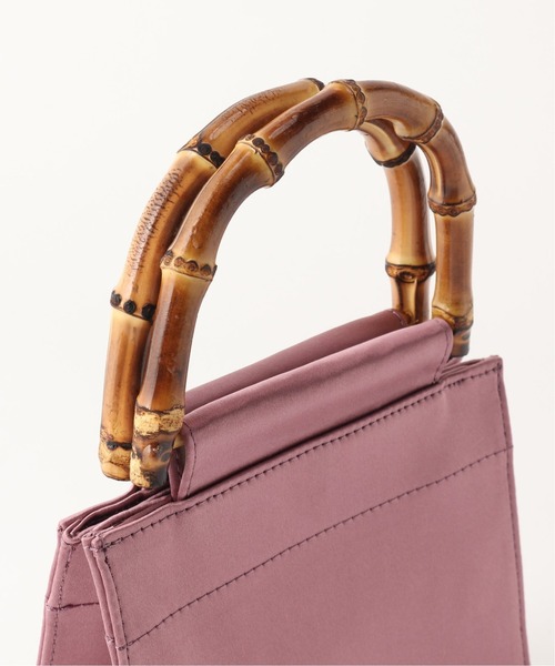 La TOTALITE(ラトータリテ)の「【HAI/ハイ】bamboo バッグ(ハンドバッグ・レディース・ブラウン/グリーン・FREE)」の9枚目の写真