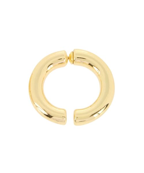 EMODA（エモダ）の「ワイドフープピアス（ピアス（両耳用）・レディース・シルバー/ゴールド・FREE）」の7枚目の写真