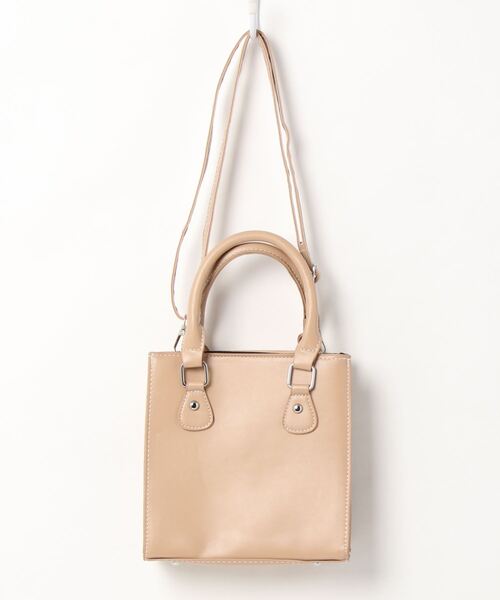 yuue' ( wear )（ユーイ）の「2way スクエアショルダーバッグ / ハンドバッグ（ショルダーバッグ・レディース・ブラック/ブラウン/ベージュ・FREE）」の17枚目の写真
