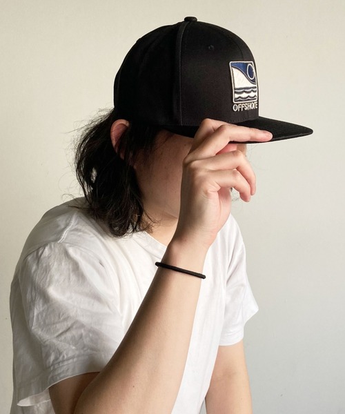 COMMON WARE（コモンウェアー）の「RE:OFFSHORE  3D LOGO CAP（キャップ・メンズ・ブラック/ブルー/グレー・FREE）」の16枚目の写真