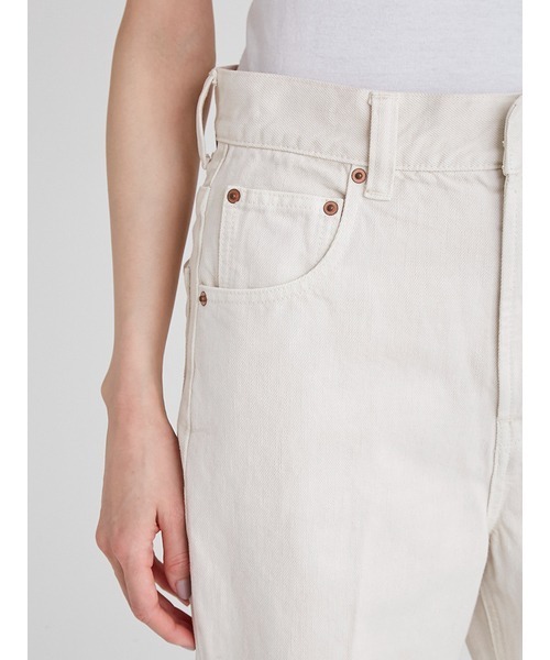 Mila Owen（ミラオーウェン）の「ハイウエストセンタープレスデニム（デニムパンツ・レディース・ブラック/オフホワイト/ブルー・1/0）」の11枚目の写真