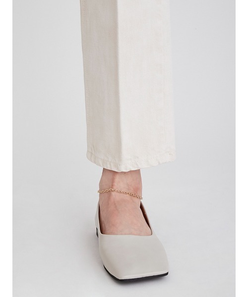 Mila Owen（ミラオーウェン）の「ハイウエストセンタープレスデニム（デニムパンツ・レディース・ブラック/オフホワイト/ブルー・1/0）」の14枚目の写真