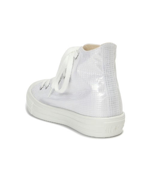 CONVERSE（コンバース）の「(CONVERSE)オールスター ライト クリアレイヤー HI（スニーカー・レディース・ホワイト・23/23.5/24.5/24.0）」の8枚目の写真