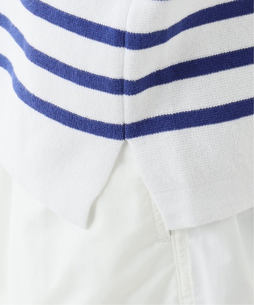 is-ness（イズネス）の「【IS-NESS / イズネス】 SHORT SLEEVE BASQUE SHIRT（Tシャツ/カットソー・メンズ・ホワイト系その他/ブラック系その他・MEDIUM）」の12枚目の写真