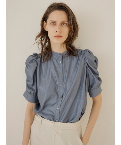 TONAL(トーナル)の「チンツバンドカラーシャツ(シャツ TONAL(トーナル)の「チンツバンドカラーシャツ(シャツ