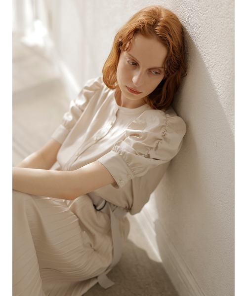 TONAL(トーナル)の「チンツバンドカラーシャツ(シャツ TONAL(トーナル)の「チンツバンドカラーシャツ(シャツ
