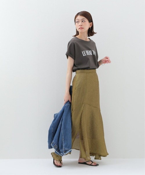 JOINT WORKS（ジョイントワークス）の「J-シアーイレヘムスカート（スカート・レディース・ネイビー/カーキ/オレンジ・FREE）」の10枚目の写真