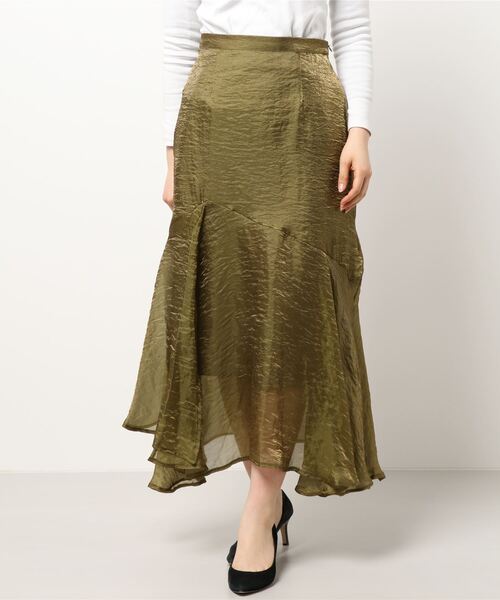 JOINT WORKS（ジョイントワークス）の「J-シアーイレヘムスカート（スカート・レディース・ネイビー/カーキ/オレンジ・FREE）」の13枚目の写真