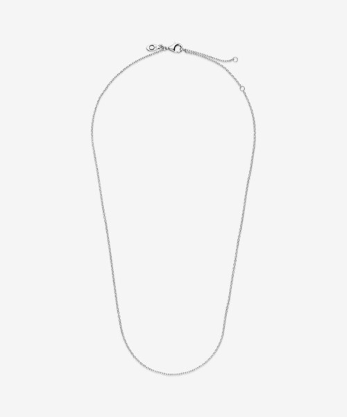 PANDORA（パンドラ）の「クラシック ケーブル チェーン ネックレス（ネックレス・レディース・シルバー・45cm）」の9枚目の写真