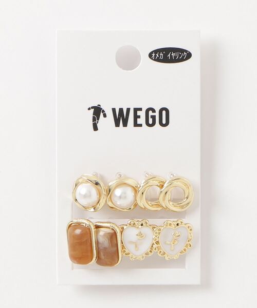 WEGO（ウィゴー）の「WEGO/【8点セット】セットオメガ（イヤリング・レディース・その他1/その他2/その他3/その他4/その他5/その他6・FREE）」の2枚目の写真