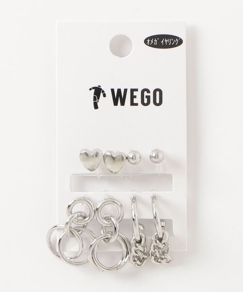 WEGO（ウィゴー）の「WEGO/【8点セット】セットオメガ（イヤリング・レディース・その他1/その他2/その他3/その他4/その他5/その他6・FREE）」の5枚目の写真