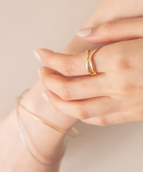 mline（エムライン）の「[mline] WEB限定 シンプルループブレスレット（ブレスレット・レディース・シルバー/ゴールド・FREE）」の13枚目の写真