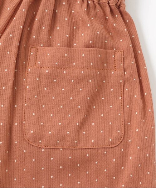 apres les cours（アプレレクール）の「お花＆DOTショートパンツ（その他パンツ・キッズ・その他3/ドット・140/130/110/80/120/90/100）」の5枚目の写真