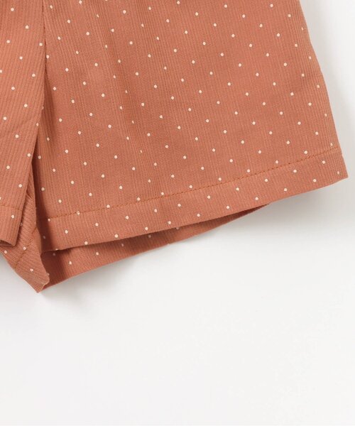 apres les cours（アプレレクール）の「お花＆DOTショートパンツ（その他パンツ・キッズ・その他3/ドット・140/130/110/80/120/90/100）」の3枚目の写真