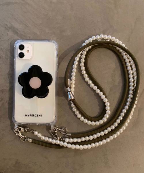 Me%（ミィパーセント）の「パールモバイルストラップ（スマホグッズ・レディース・ホワイト・FREE）」の10枚目の写真