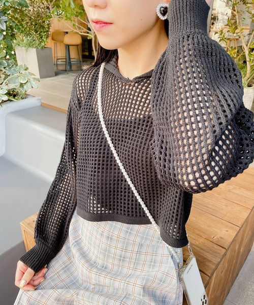 Me%（ミィパーセント）の「パールモバイルストラップ（スマホグッズ・レディース・ホワイト・FREE）」の3枚目の写真