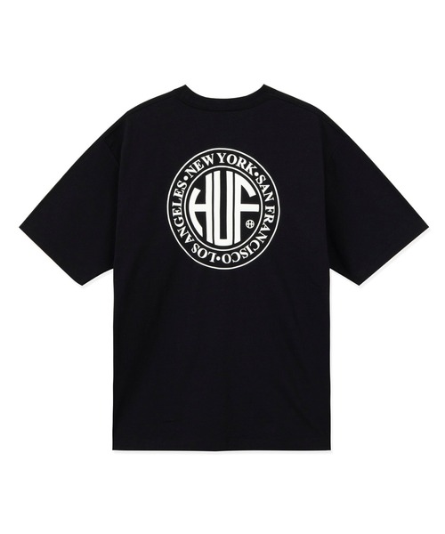 HUF（ハフ）の「REGIONAL S/SL TEE / HUF ハフ Tシャツ（Tシャツ/カットソー・メンズ・オリーブ/ホワイト/ブラック/ホワイト×レッド/ホワイト×ネイビー/ホワイト×グリーン・MEDIUM/X-LARGE/LARGE/SMALL/XX-LARGE）」の19枚目の写真