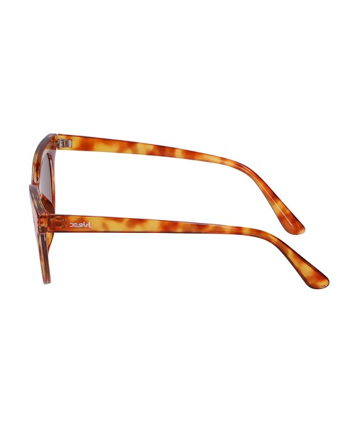 X-girl(エックスガール)の「CLEAR FRAME SUNGLASSES(サングラス・レディース・ブラウン/グリーン・ONE SIZE)」の8枚目の写真