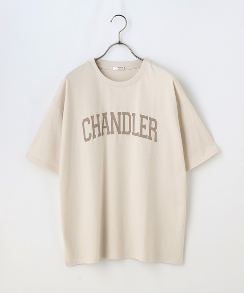 Honeys（ハニーズ）の「カレッジプリントＴシャツ（Tシャツ/カットソー・レディース・ベージュ/ブラウン/スミクロ/ブルー系その他/ピンク系その他/アイボリー・LL/S/M/L）」の18枚目の写真