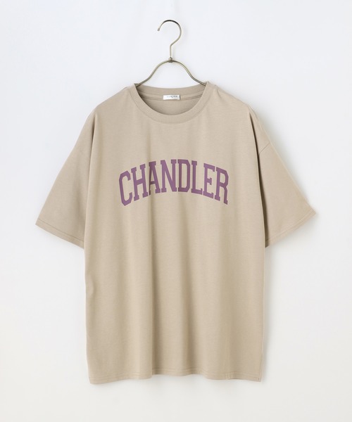 Honeys（ハニーズ）の「カレッジプリントＴシャツ（Tシャツ/カットソー・レディース・ベージュ/ブラウン/スミクロ/ブルー系その他/ピンク系その他/アイボリー・LL/S/M/L）」の15枚目の写真