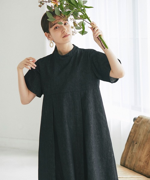 and R（アンドアール）の「デニムタックワンピース（ワンピース・レディース・インディゴブルー/ブラック・FREE）」の20枚目の写真