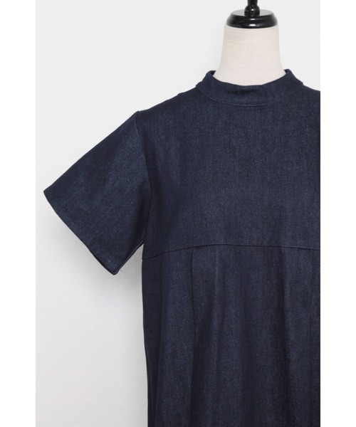 and R（アンドアール）の「デニムタックワンピース（ワンピース・レディース・インディゴブルー/ブラック・FREE）」の13枚目の写真