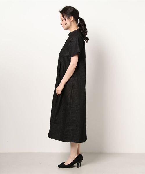 and R（アンドアール）の「デニムタックワンピース（ワンピース・レディース・インディゴブルー/ブラック・FREE）」の9枚目の写真