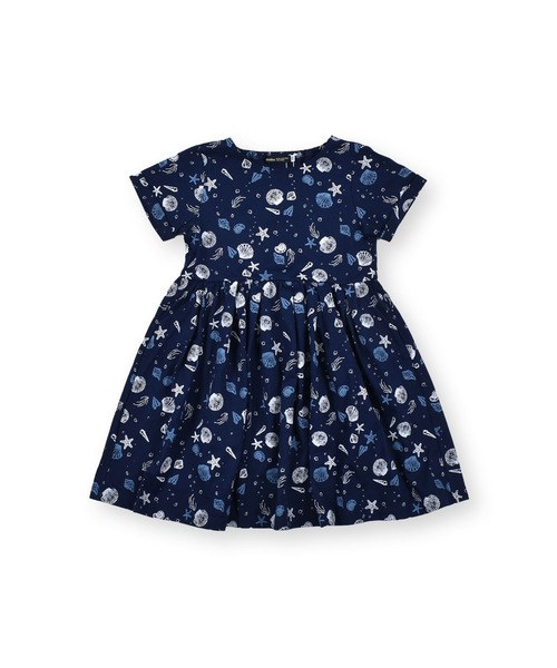 90 140cm ワンピース Bebe ベベ のファッション ワンピース サマー プリント Bebe シェル ワンピース ドレス フレア ワンピース プリント