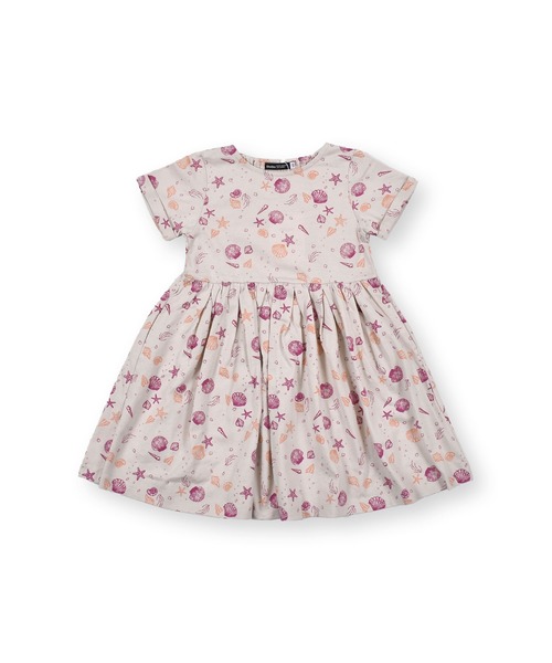 プリント ワンピース セール フレア Bebe シェル プリント フレア サマー ワンピース ドレス 90 140cm ワンピース Bebe ベベ のファッション