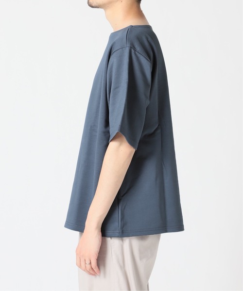 MANUAL ALPHABET（マニュアル アルファベット）の「MANUAL ALPHABET ボートネックワイドカットソー（Tシャツ/カットソー・メンズ・ホワイト/アイボリー/キャメル/クリアブルー・MEDIUM/LARGE）」の16枚目の写真