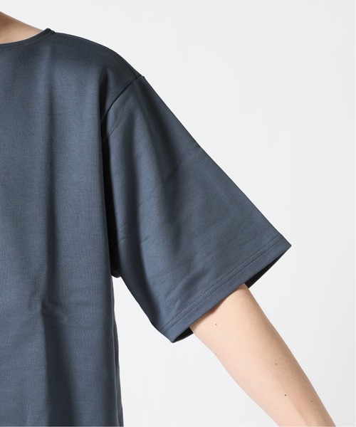 MANUAL ALPHABET（マニュアル アルファベット）の「MANUAL ALPHABET ボートネックワイドカットソー（Tシャツ/カットソー・メンズ・ホワイト/アイボリー/キャメル/クリアブルー・MEDIUM/LARGE）」の20枚目の写真