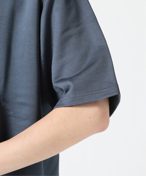 MANUAL ALPHABET（マニュアル アルファベット）の「MANUAL ALPHABET ボートネックワイドカットソー（Tシャツ/カットソー・メンズ・ホワイト/アイボリー/キャメル/クリアブルー・MEDIUM/LARGE）」の21枚目の写真