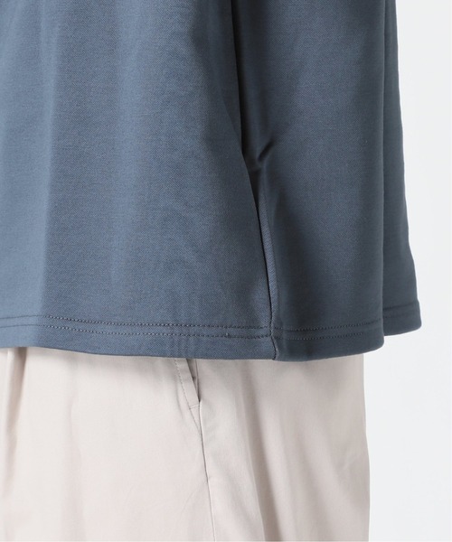 MANUAL ALPHABET（マニュアル アルファベット）の「MANUAL ALPHABET ボートネックワイドカットソー（Tシャツ/カットソー・メンズ・ホワイト/アイボリー/キャメル/クリアブルー・MEDIUM/LARGE）」の22枚目の写真