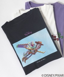 Disney（ディズニー）の「Disney◆TOY STORY◆トイ・ストーリー/ピクサーアニメーションプリントTシャツ（Tシャツ/カットソー・メンズ）」