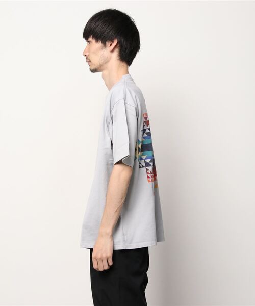 PENDLETON(ペンドルトン)の「Back Print Tee(Tシャツ/カットソー・メンズ・ブラック/ターコイズブルー/グレー/オフホワイト/パープル/チャコールグレー/ベージュ・L/M/S)」の9枚目の写真