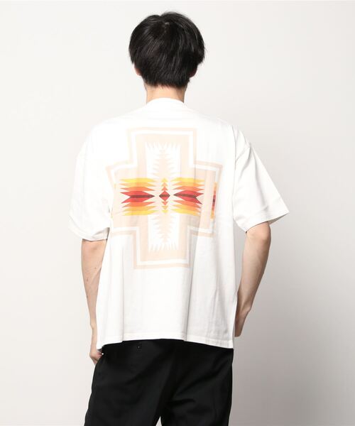 PENDLETON(ペンドルトン)の「Back Print Tee(Tシャツ/カットソー・メンズ・ブラック/ターコイズブルー/グレー/オフホワイト/パープル/チャコールグレー/ベージュ・L/M/S)」の19枚目の写真