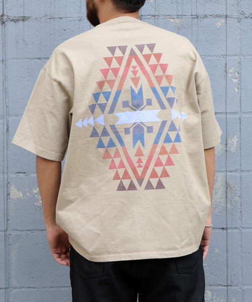 PENDLETON(ペンドルトン)の「Back Print Tee(Tシャツ/カットソー・メンズ・ブラック/ターコイズブルー/グレー/オフホワイト/パープル/チャコールグレー/ベージュ・L/M/S)」の5枚目の写真