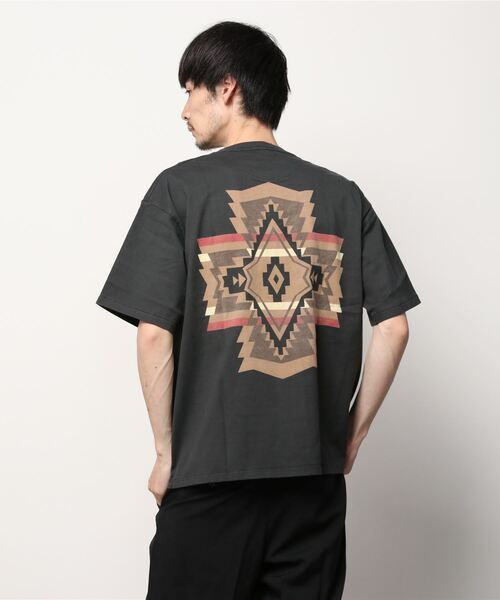 PENDLETON(ペンドルトン)の「Back Print Tee(Tシャツ/カットソー・メンズ・ブラック/ターコイズブルー/グレー/オフホワイト/パープル/チャコールグレー/ベージュ・L/M/S)」の15枚目の写真